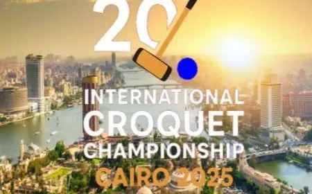 اتحاد الكروكيه يعلن تفاصيل بطولة مصر الدولية في مؤتمر صحفي غدًا