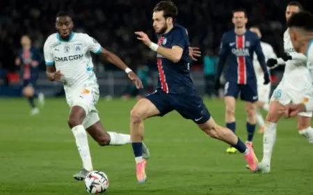 مباراة الكلاسيكو المنتظرة اليوم بين مارسيليا وباريس سان جيرمان في فرنسا