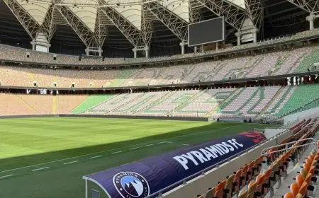 ملعب الجوهرة يتألق لاستضافة مواجهة الأهلي السعودي ضد بيراميدز في كأس الإنتركونتيننتال