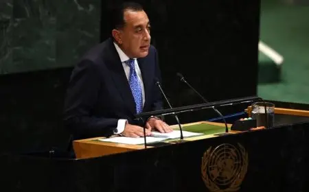 رئيس الوزراء يبرز موقف مصر في مؤتمر التسوية السلمية للقضية الفلسطينية