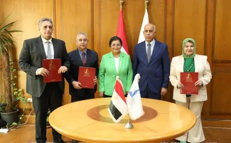 نائب وزير الصحة يشهد توقيع اتفاقية تعاون استراتيجية بين المجلس القومي للسكان وجامعة كفر الشيخ