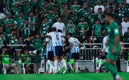 غزل المحلة يحتفل بفوز بيراميدز بكأس القارات الثلاث