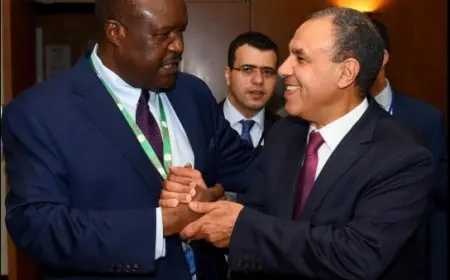 وزير الخارجية يواجه رئيس برلمان عموم أفريقيا في اجتماع هام