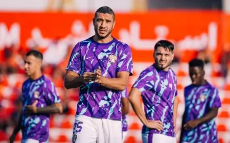 إصابة رامي ربيعة في مباراة مثيرة بين العين وشباب الأهلي في الدوري الإماراتي