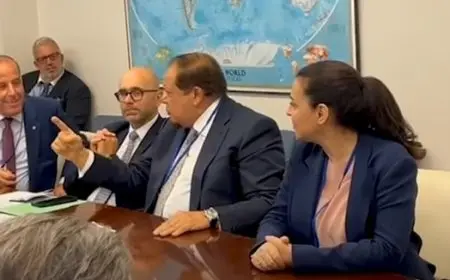 أبو العينين يواجه مندوب إسرائيل بخطاب ناري في اجتماع برلمان الاتحاد من أجل المتوسط