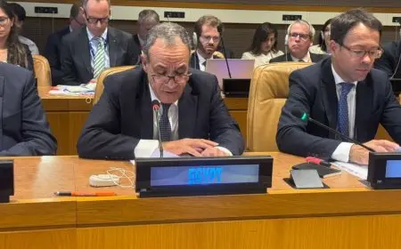 وزير الخارجية يشارك في اجتماع هام للجنة التواصل حول فلسطين AHLC