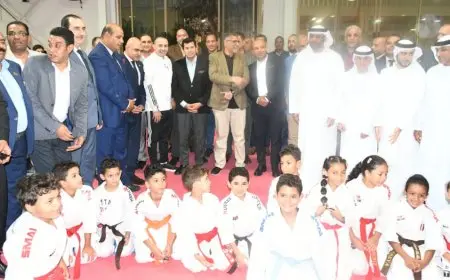 افتتاح منشآت رياضية جديدة بنادي 6 أكتوبر بحضور وزير الرياضة ومحافظ الجيزة