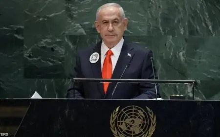 نتنياهو يؤكد في الأمم المتحدة: لا وجود لدولة فلسطينية وحماس ستزول وموحدو الجليل لن يواجهوا مصيرهم وحدهم