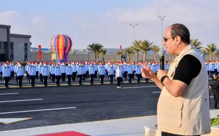 الرئيس السيسي يؤكد للمصريين ضرورة الأمانة والإخلاص في المستقبل المصري