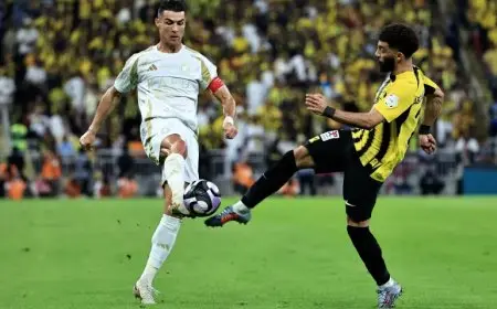 التشكيل النهائي للمباراة المرتقبة بين النصر والاتحاد في الدوري السعودي للمحترفين