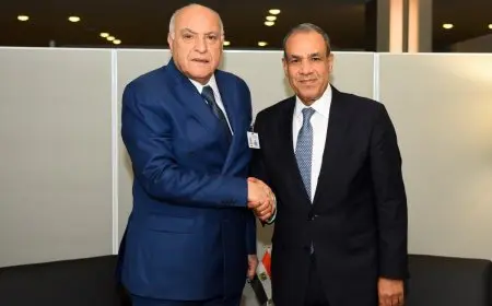 وزير الخارجية يناقش قضايا هامة مع نظيره الجزائري في الجمعية العامة للأمم المتحدة