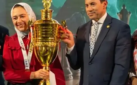 تدخل وزير الشباب والرياضة يسفر عن حل أزمة اللاعبة شروق وفا بطلة الشطرنج