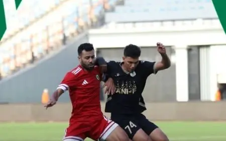 تعادل مثير بين مودرن سبورت وفاركو في الدوري المصري