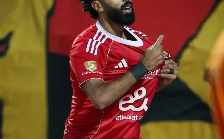 الشحات يؤكد نيتنا للفوز في القمة وجميع اللاعبين يستحقون جائزة رجل المباراة