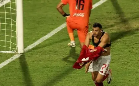 تريزيجيه يتغيب عن مباراة الأهلي ضد كهرباء الإسماعيلية بسبب الإيقاف