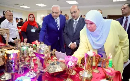 نائب وزير التربية والتعليم يطلق معرض التعليم الفني في العاصمة الإدارية لتعزيز الابتكار والمواهب