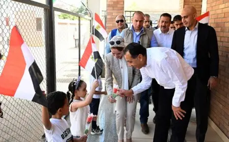 رئيس الوزراء يزور مركز تنمية الأسرة والطفل في قرية سبك الأحد ضمن مشروعات حياة كريمة