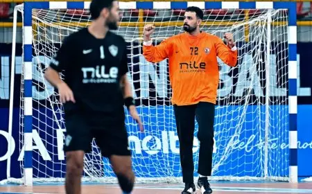 الزمالك يحقق فوزاً مثيراً على الشارقة الإماراتي 29-26 في مباراة تحديد المركز الخامس بمونديال الأندية لكرة اليد