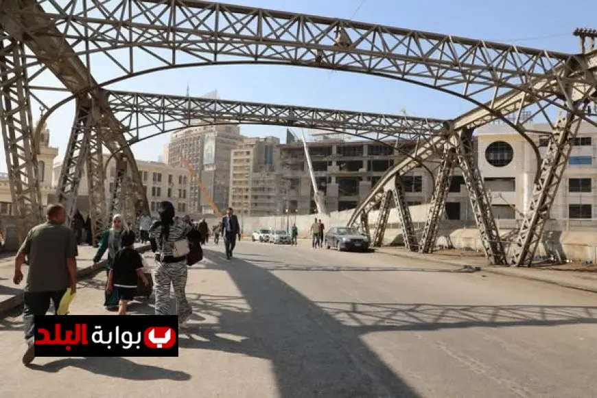 ميدان رمسيس يتخلص من الفوضى والإشغالات مع بدء مشروع كوبرى الليمون صور
