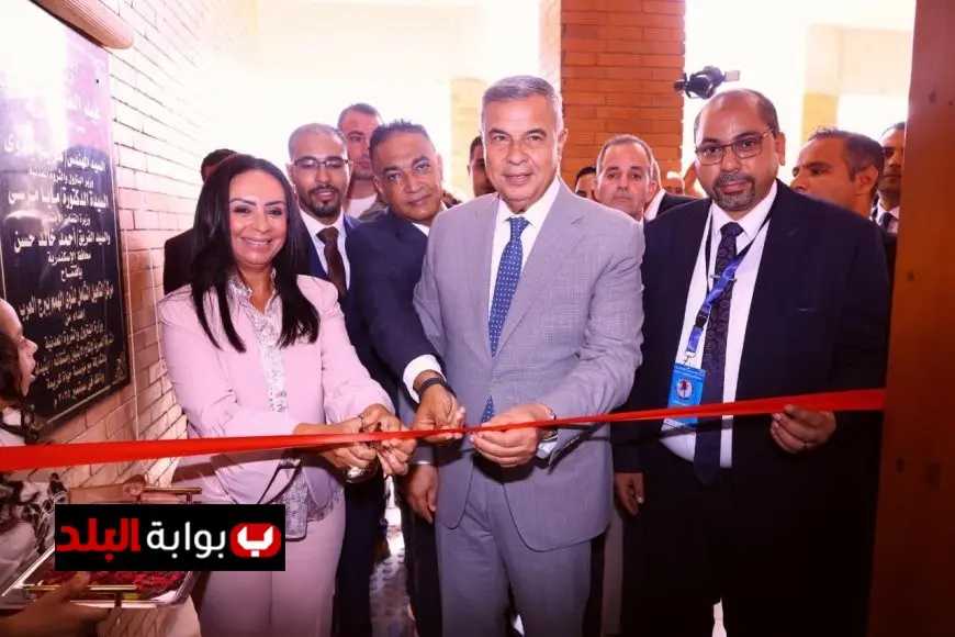 وزيرة التضامن الاجتماعي ومحافظ الإسكندرية يدشنان مركز التأهيل الشامل لذوي الإعاقة في منطقة رج العرب