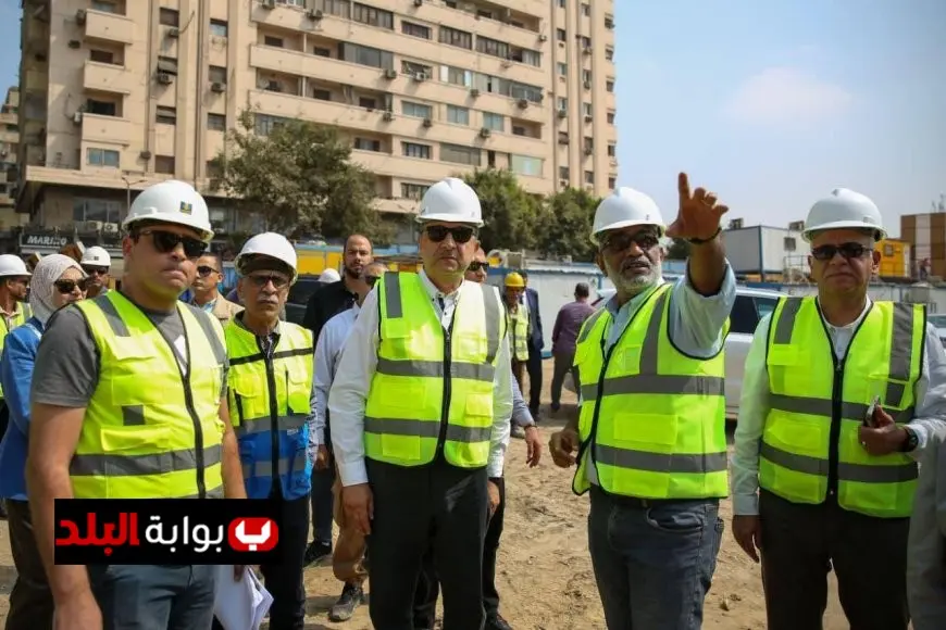 وزير قطاع الأعمال العام يزور مشروع إعادة تأهيل فندق الكونتيننتال الأثري في قلب القاهرة