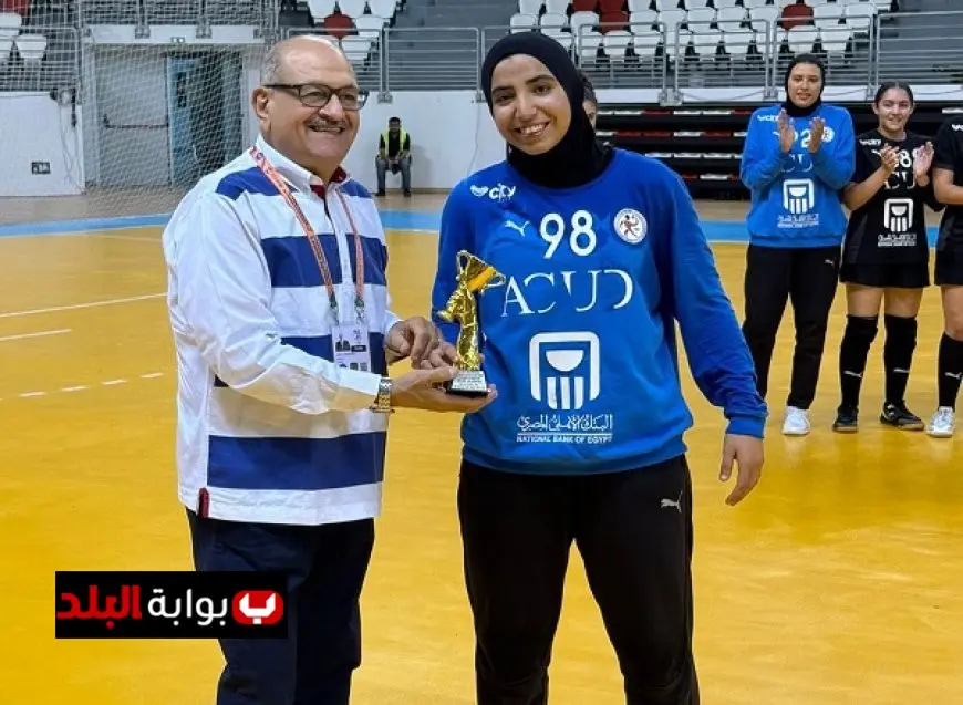 جهاد وائل تتألق كأفضل لاعبة في مباراة مصر ضد بوركينا فاسو ببطولة إفريقيا لكرة اليد