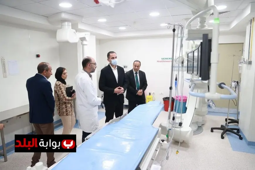 نائب وزير الصحة يقوم بجولة تفقدية لمشروع تطوير مستشفى أبنوب المركزي في أسيوط