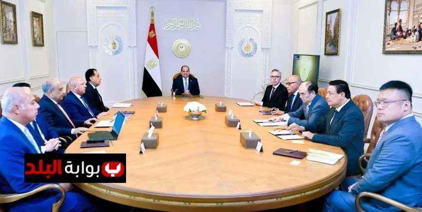 الرئيس السيسي يرحب برؤساء شركات سكاتك النرويجية وصنجرو الصينية لتعزيز التعاون الاستثماري