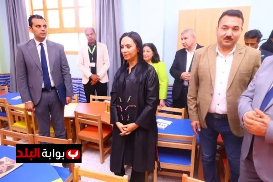 افتتاح منطقة رياض الأطفال في مدرسة السيدة عائشة برعاية وزيرة التضامن الاجتماعي ومحافظ الشرقية