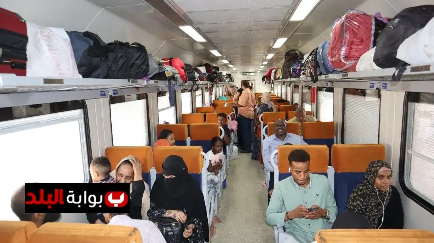سكك حديد مصر تُطلق الرحلة السادسة عشر لعودة السودانيين إلى وطنهم