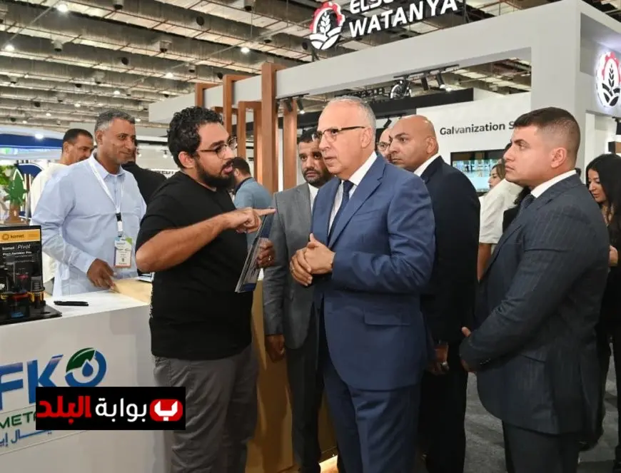 وزير الري يفتتح اليوم الثاني من فعاليات معرض صحاري المخصص لمواضيع المياه والري