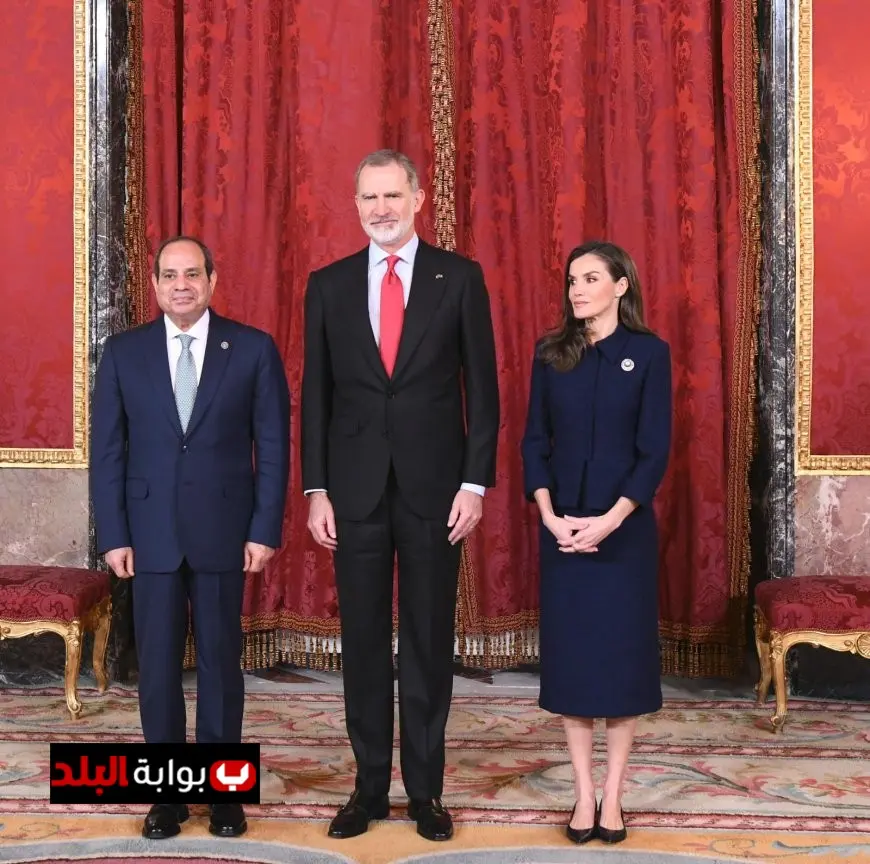 الرئيس السيسي يرحب بملك إسبانيا في زيارته الرسمية التاريخية إلى مصر