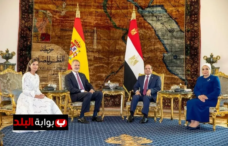 السيدة انتصار السيسي تحتفي بالملكة ليتيزيا في أجواء إنسانية فريدة