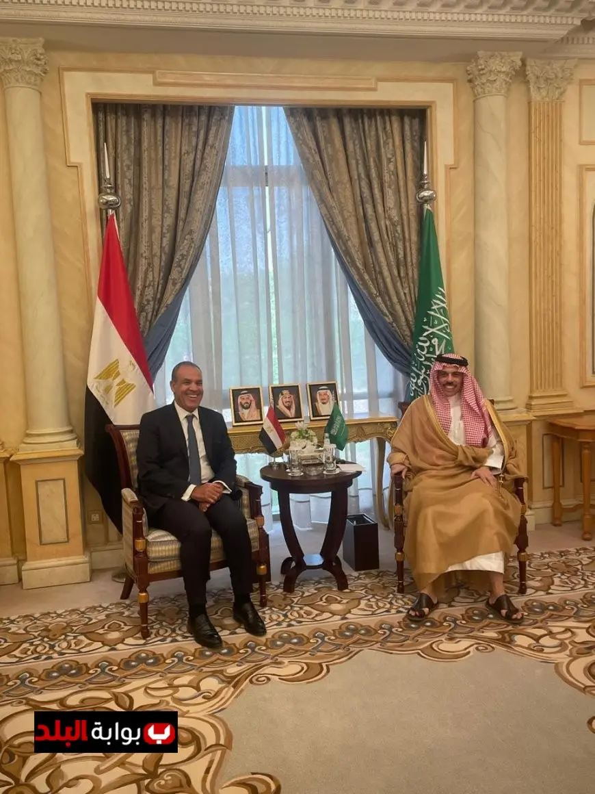وزير الخارجية يناقش مع نظيره السعودي تعزيز التعاون الثنائي وتطورات الأوضاع الإقليمية
