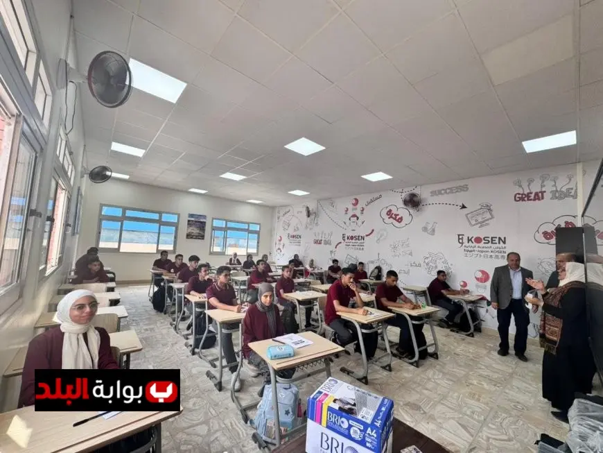 بدء الدراسة في معهد الكوزن المصري الياباني مع أول دفعة جديدة