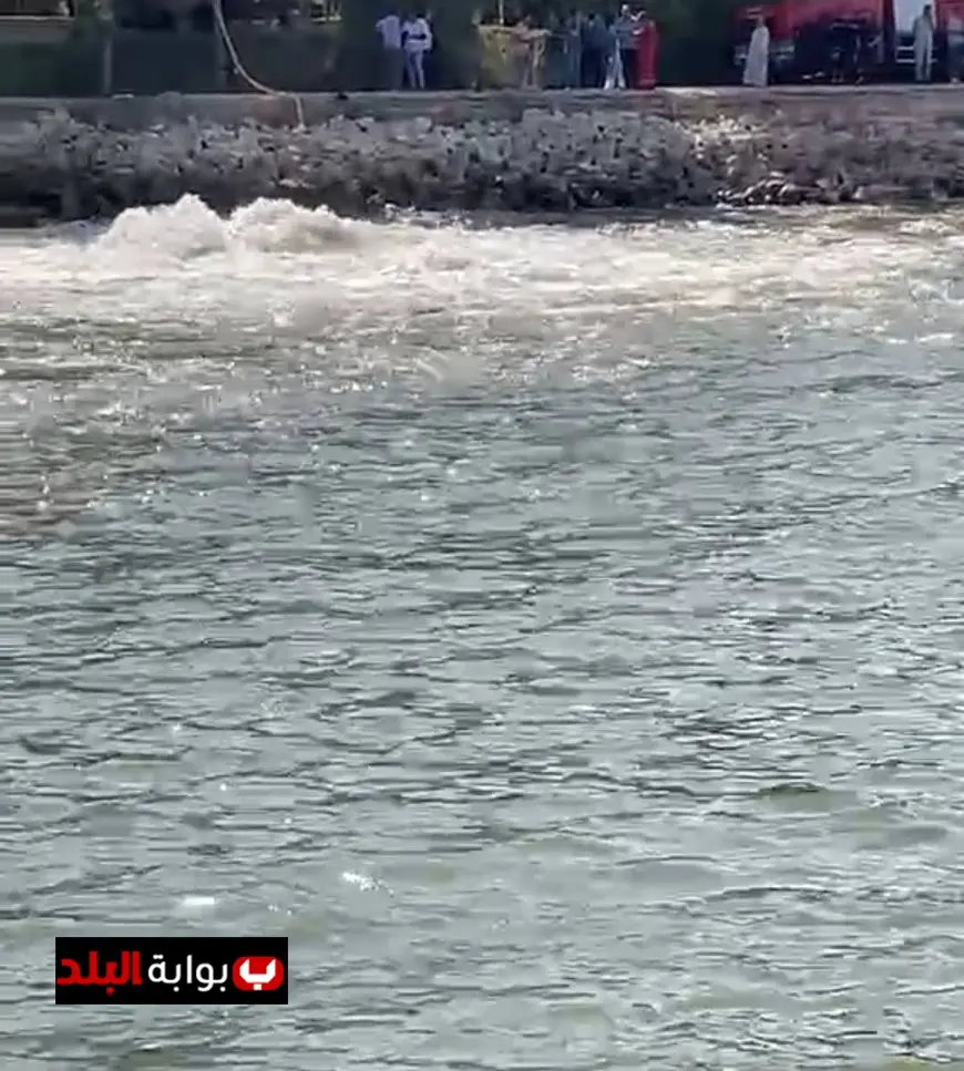 انفجار مدوي في خط غاز بحري مويس ببنها نتيجة أعمال التطهير مع صور توثق اللحظات الحاسمة