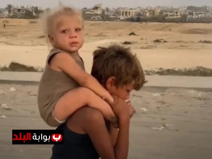 اللجنة المصرية لإغاثة غزة تتدخل وتُنقذ طفلي طريق الرشيد بعد انتشار الفيديو المروع