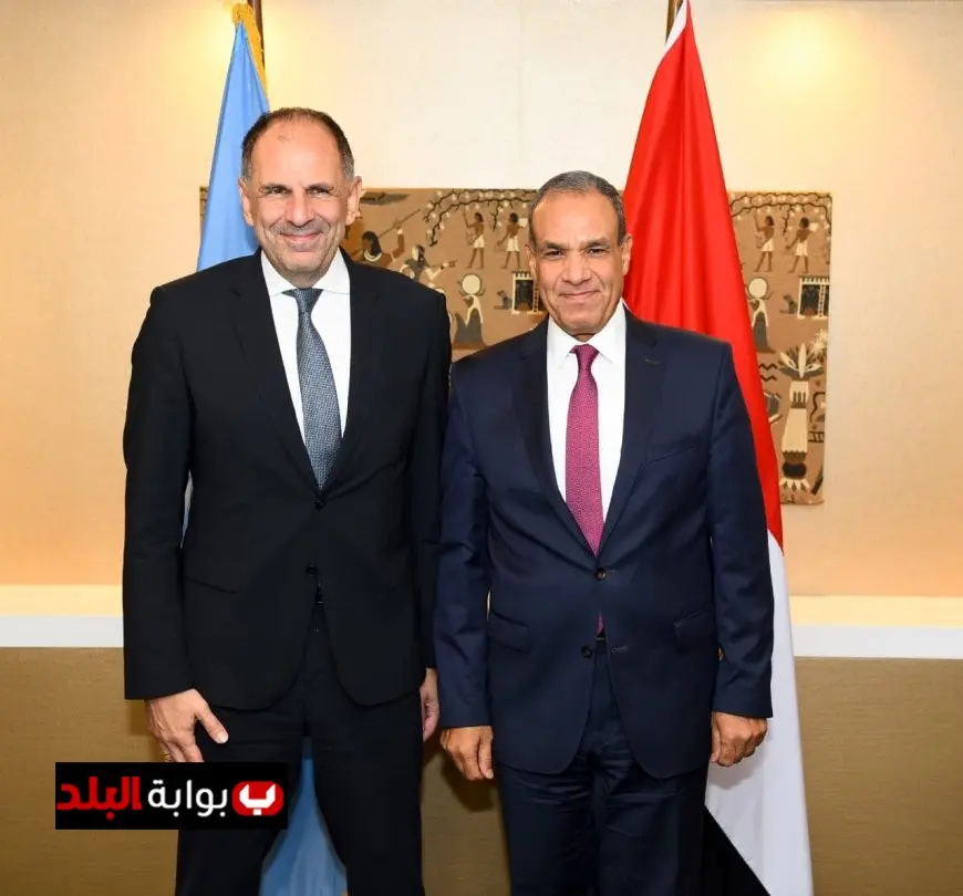 وزير الخارجية المصري يوضح لنظيره اليوناني موقف مصر الرافض لتهجير الفلسطينيين