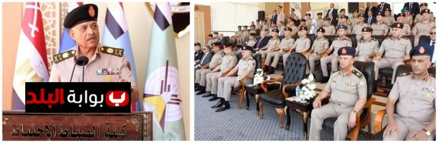 وزير الدفاع يحتفل بتخرج الدفعة 168 من كلية الضباط الاحتياط