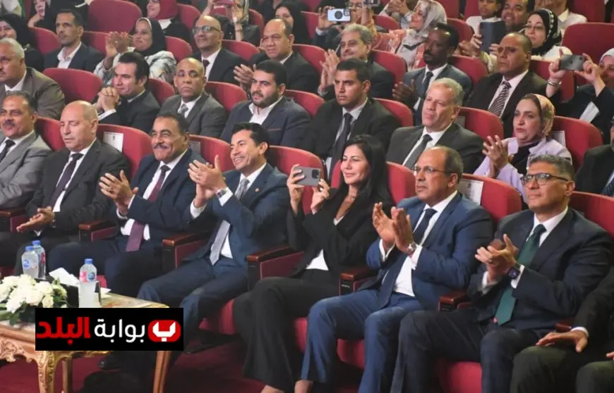 وزير الرياضة يشارك في حفل اختتام مهرجان اكتشاف المواهب المميز