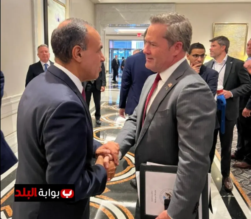 وزير الخارجية يجتمع مع المندوب الدائم الأمريكي في الأمم المتحدة لتعزيز التعاون الدولي