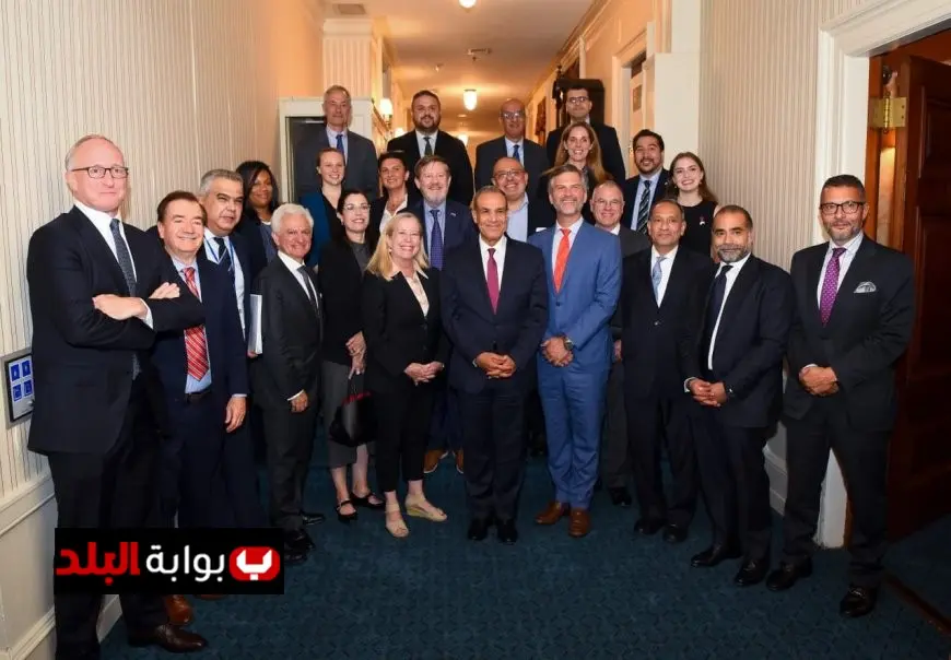 وزير الخارجية يبحث مع قادة غرفة التجارة الأمريكية سبل تعزيز التعاون الاقتصادي