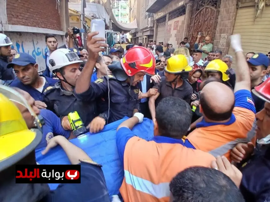 مأساة في المحلة ارتفاع عدد ضحايا حريق مصنع الملابس إلى 11 شخصا