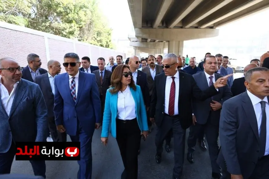 وزيرة التنمية المحلية ومحافظ الجيزة يستعرضان أعمال تطوير المنطقة المحيطة بمستشفى بولاق الدكرور لتعزيز الخدمات الصحية