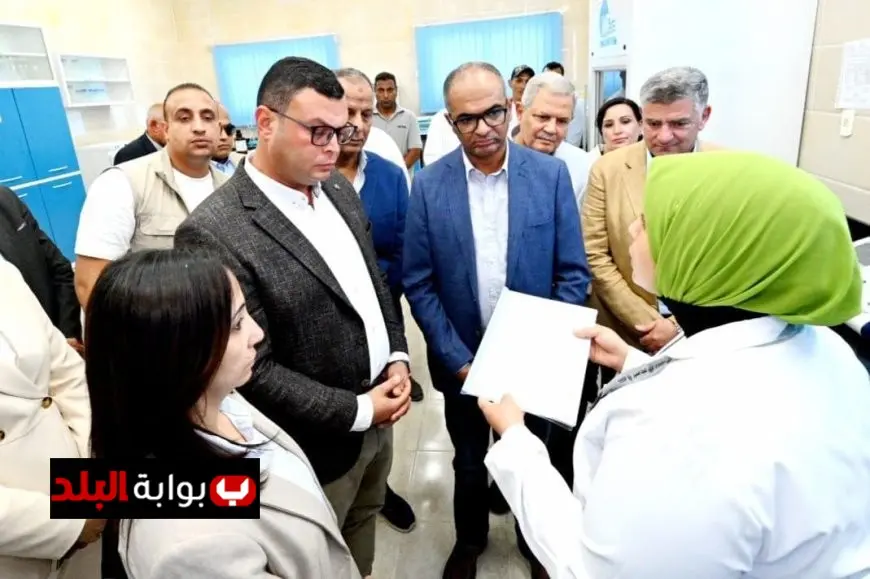 افتتاح محطة معالجة الصرف الصحي في مركز بدر بحضور وزير الإسكان ومحافظ البحيرة