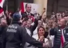 استقبال حافل للرئيس السيسي في بلجيكا مع أكبر تجمع للمصريين في بروكسل