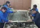 طلاب الهندسة في جامعة عين شمس يبتكرون سيارة كهربائية من الخردة