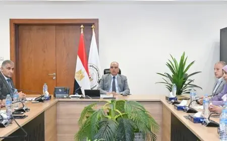 هاني سويلم يواصل ترقب تطورات إنشاء مدارس فنية مهنية لتكنولوجيا الري