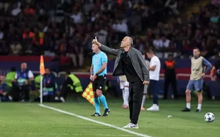 إنريكي يؤكد أن الانتصار على برشلونة يعزز الثقة في مسابقة دوري الأبطال