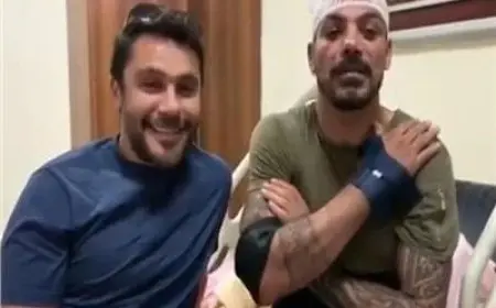 شوبير يعلن آخر مستجدات الحالة الصحية لعمرو زكي ويدعو الجمهور للاطمئنان عليه